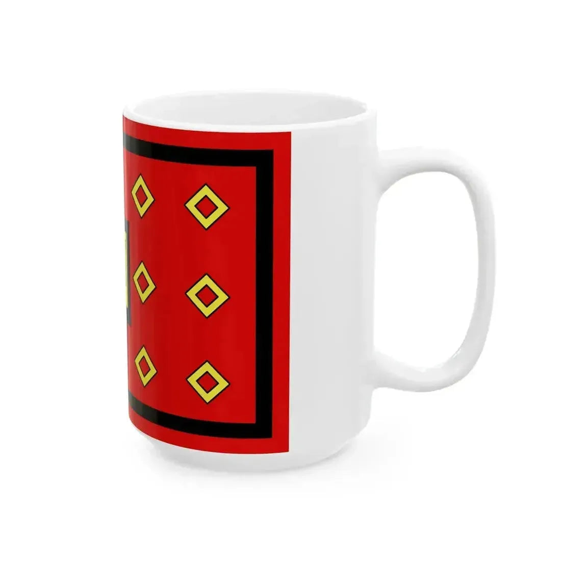 Flag of Landivisiau (France) White Coffee Mug - Go Mug Yourself
