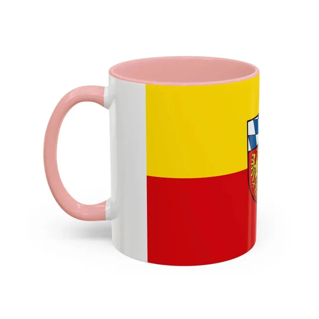 Flag of Landsberg am Lech Germany - Accent Coffee Mug - Go Mug Yourself