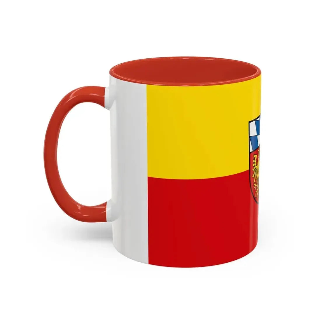 Flag of Landsberg am Lech Germany - Accent Coffee Mug - Go Mug Yourself