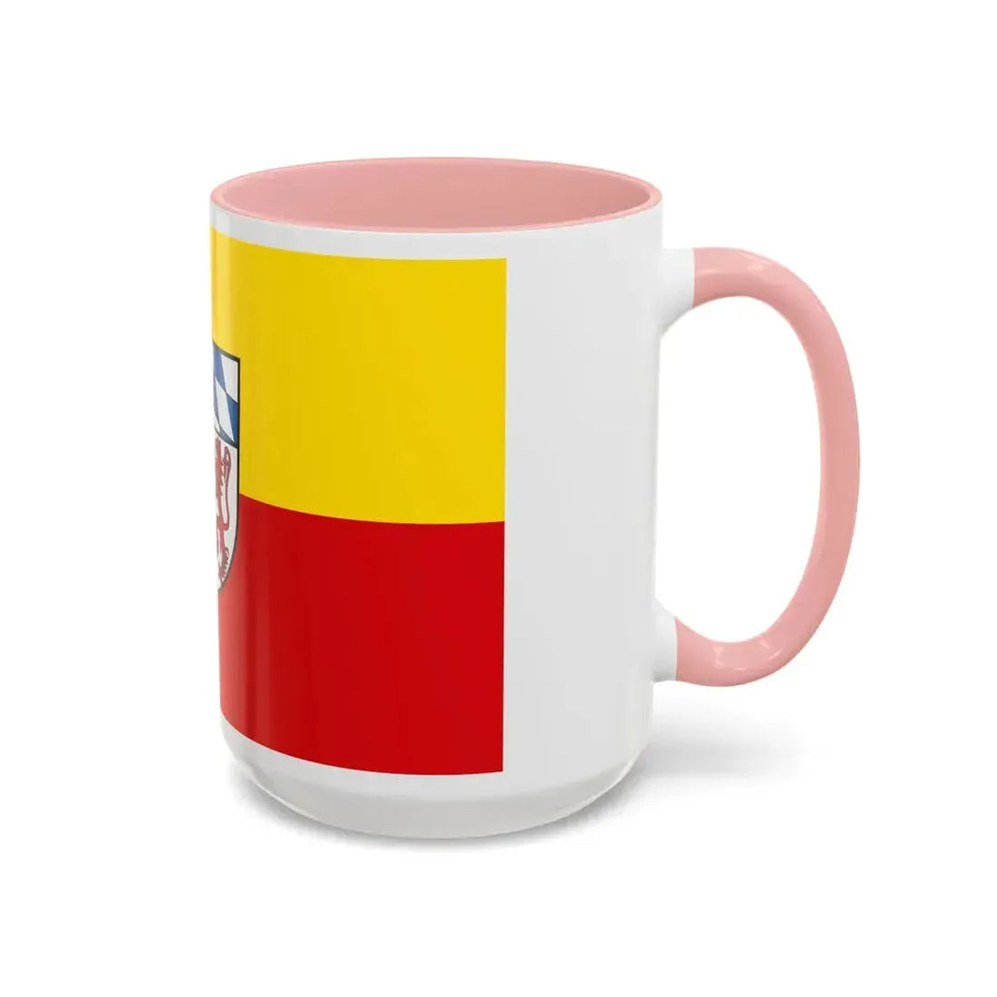 Flag of Landsberg am Lech Germany - Accent Coffee Mug - Go Mug Yourself