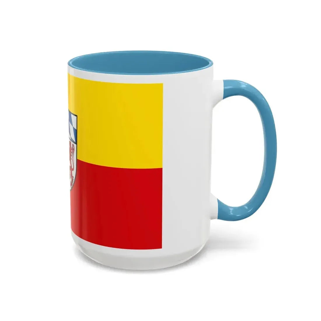 Flag of Landsberg am Lech Germany - Accent Coffee Mug - Go Mug Yourself