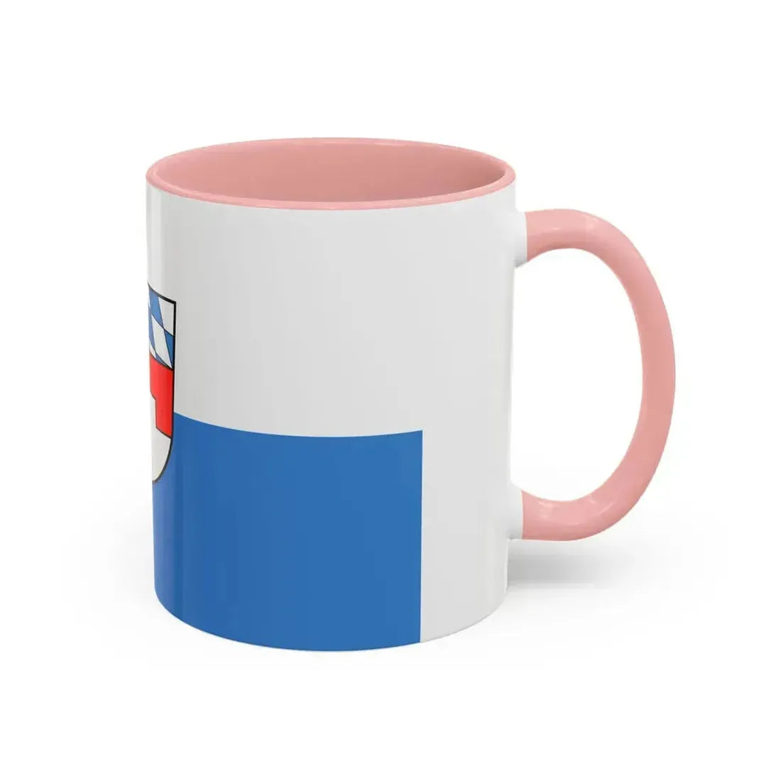 Flag of Landshut 2 Germany - Accent Coffee Mug - Go Mug Yourself