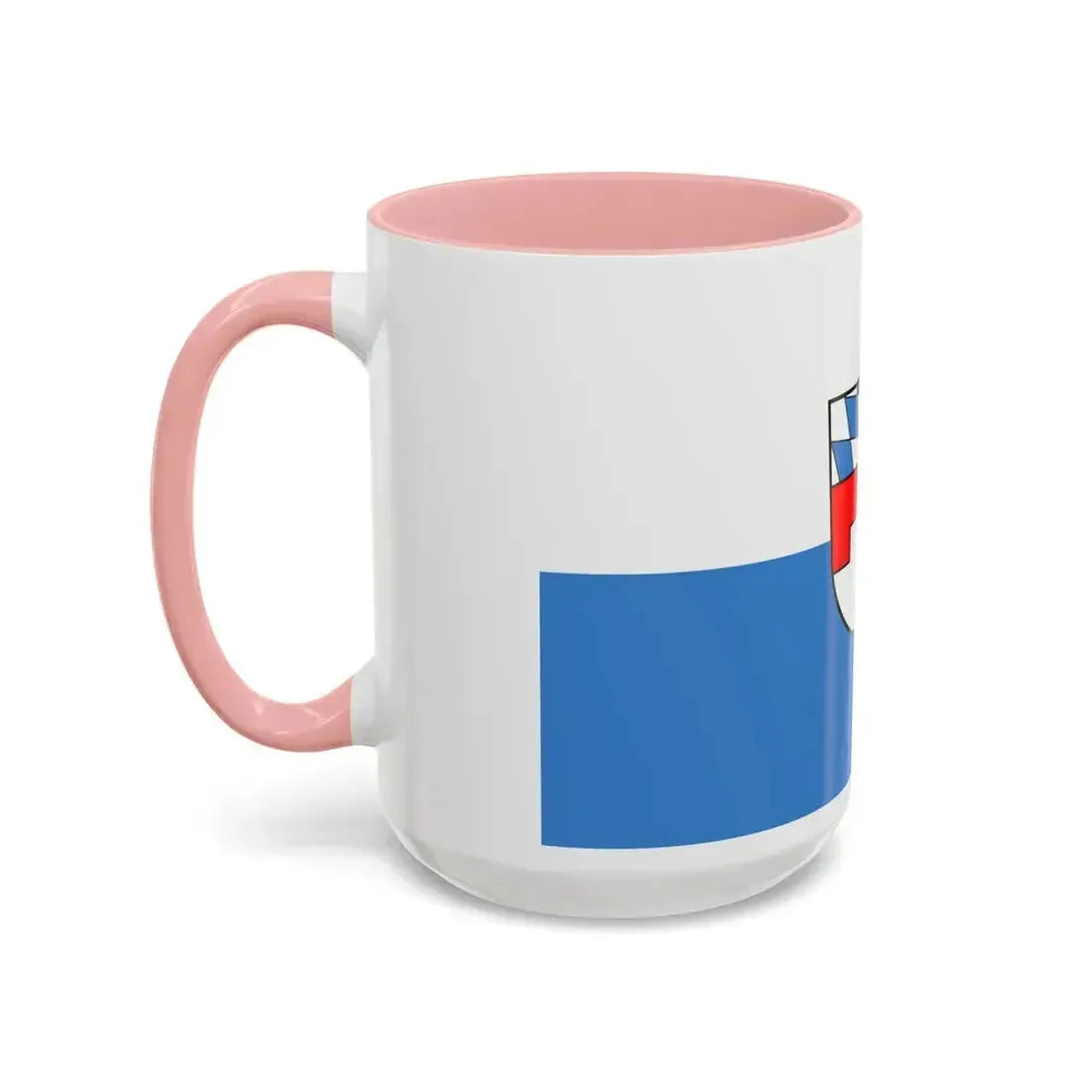 Flag of Landshut 2 Germany - Accent Coffee Mug - Go Mug Yourself