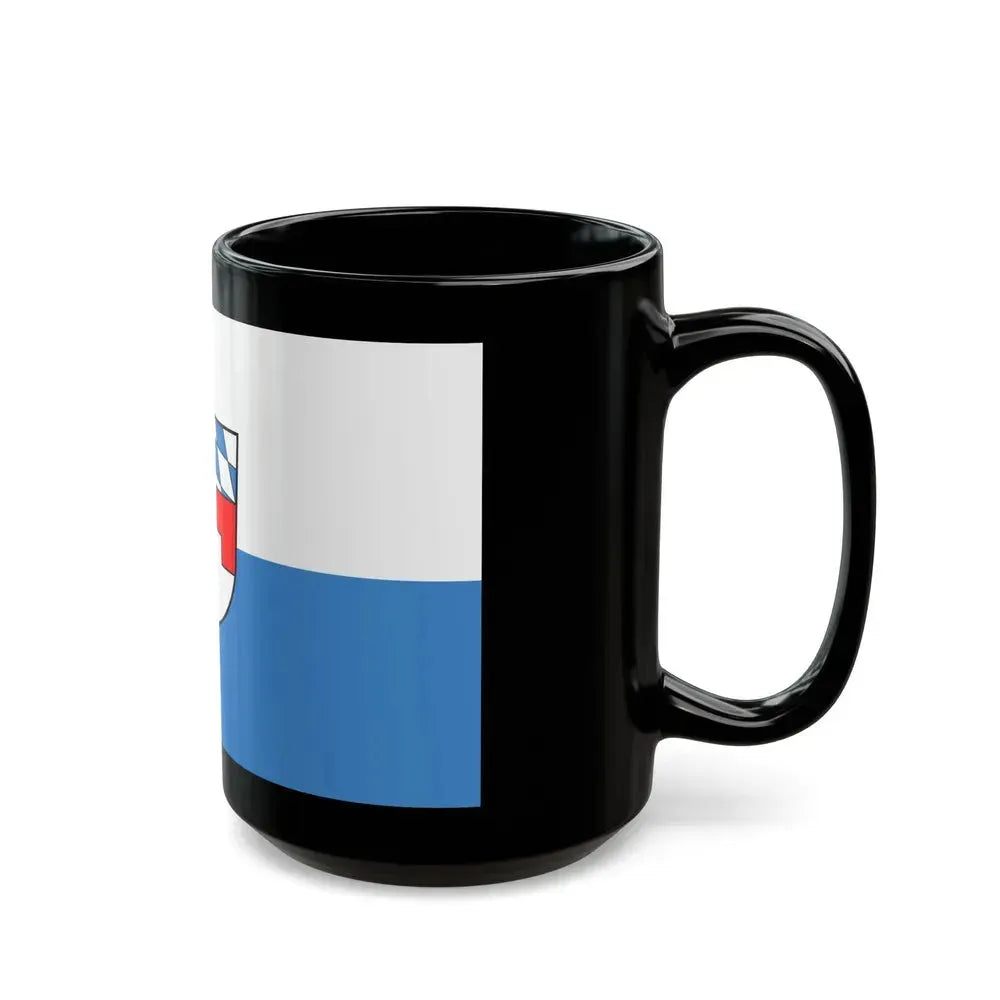 Flag of Landshut 2 Germany - Black Coffee Mug - Go Mug Yourself