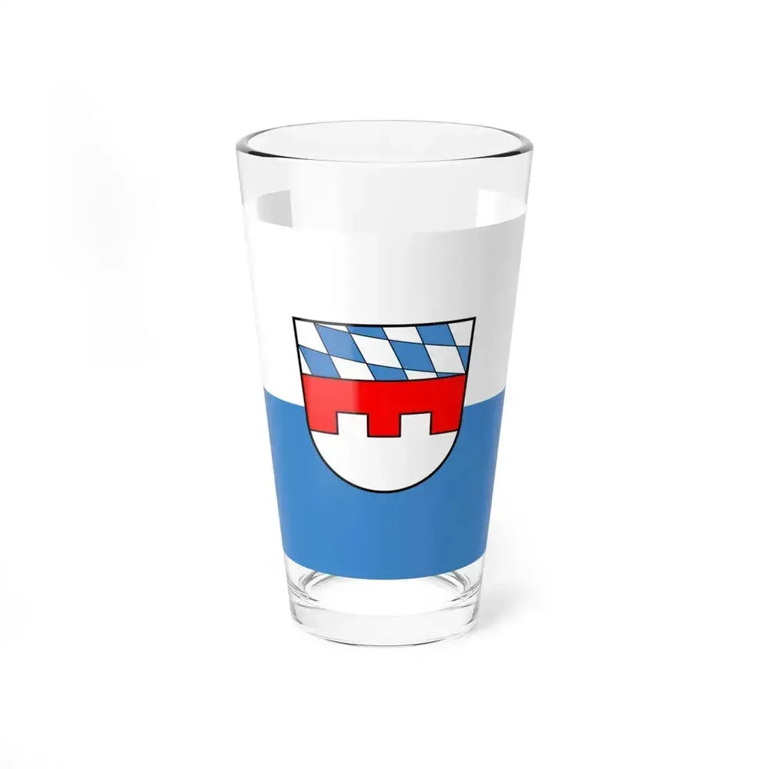 Flag of Landshut 2 Germany - Pint Glass 16oz 16oz - Go Mug Yourself