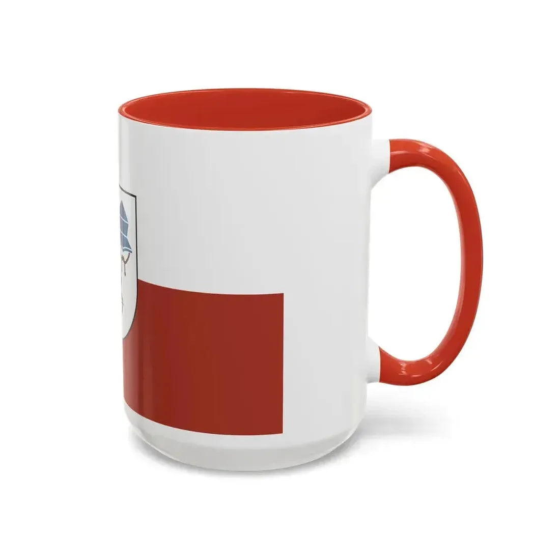 Flag of Landshut 3 Germany - Accent Coffee Mug - Go Mug Yourself