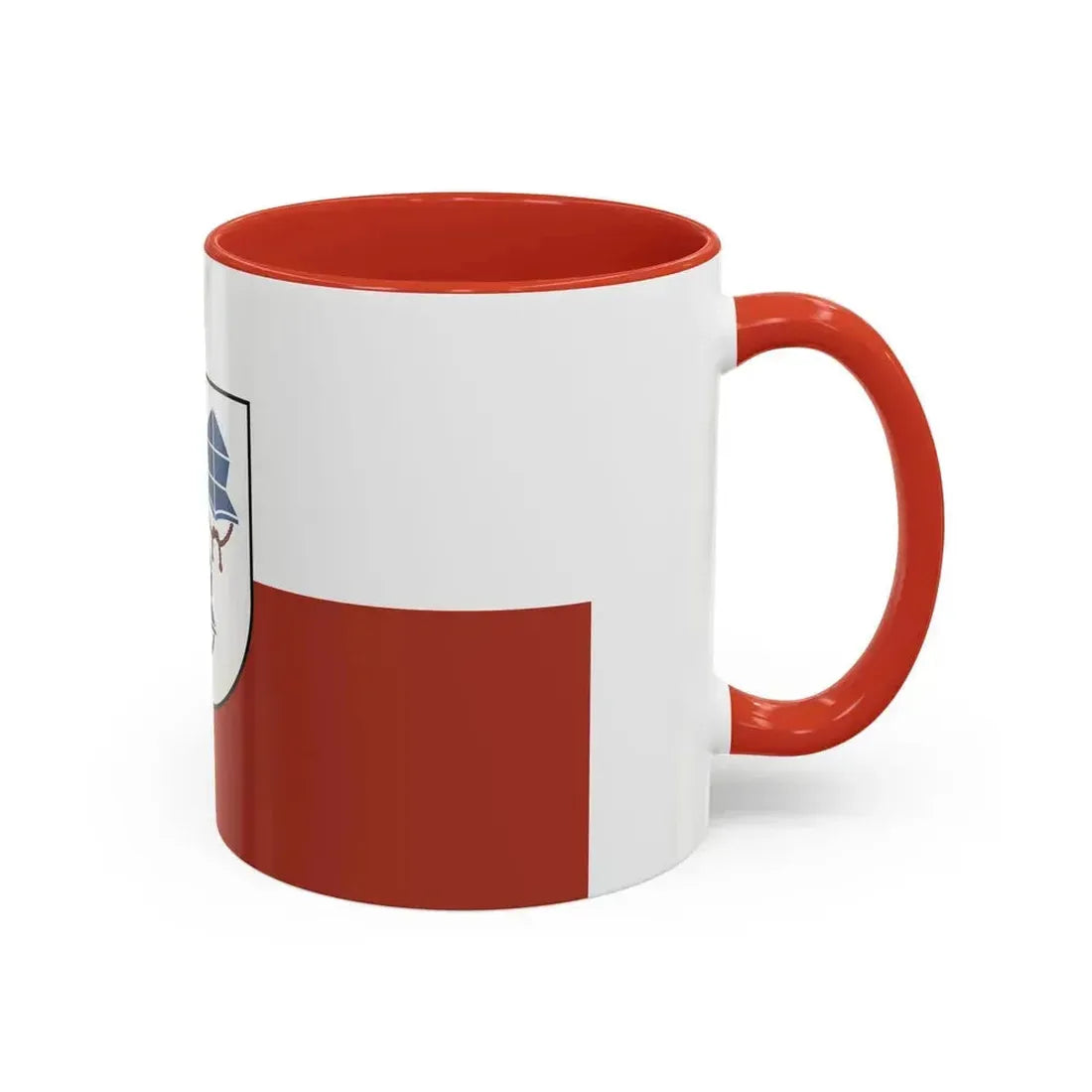 Flag of Landshut 3 Germany - Accent Coffee Mug - Go Mug Yourself