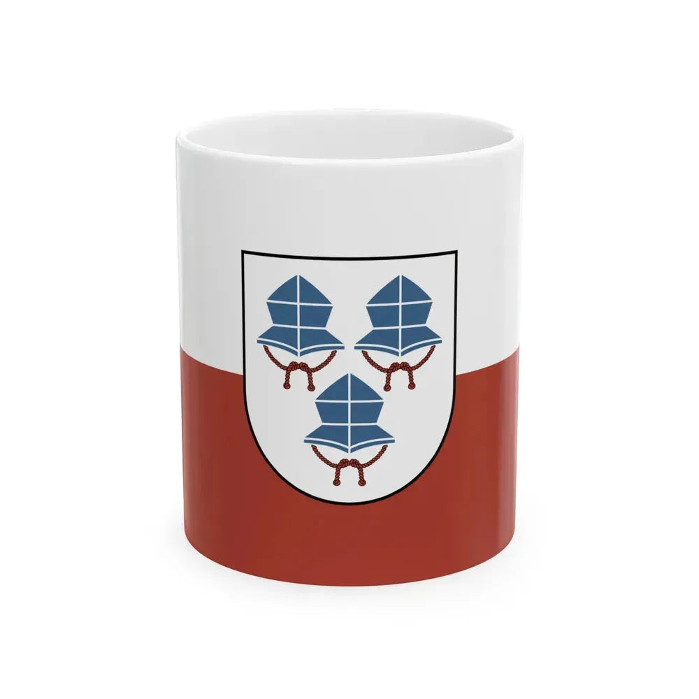 Flag of Landshut 3 Germany - White Coffee Mug 11oz - Go Mug Yourself