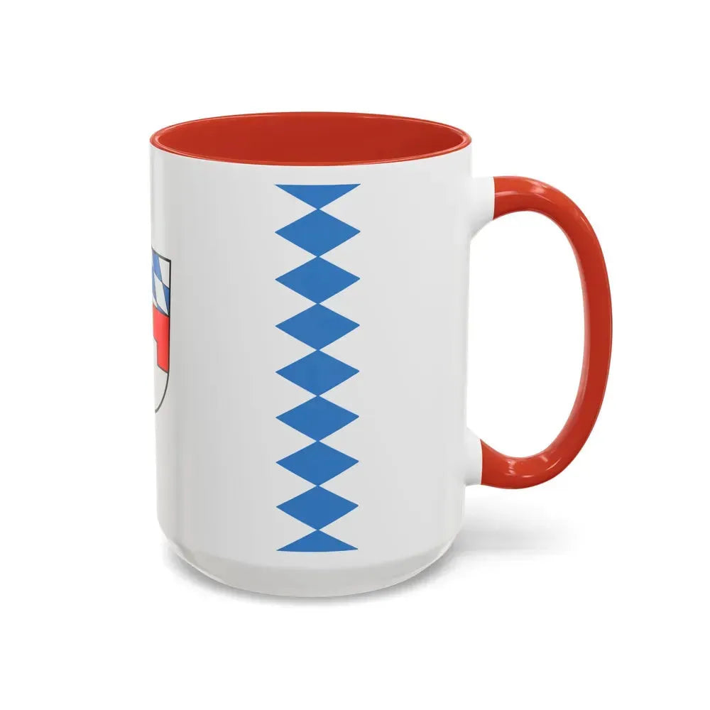 Flag of Landshut Germany - Accent Coffee Mug - Go Mug Yourself