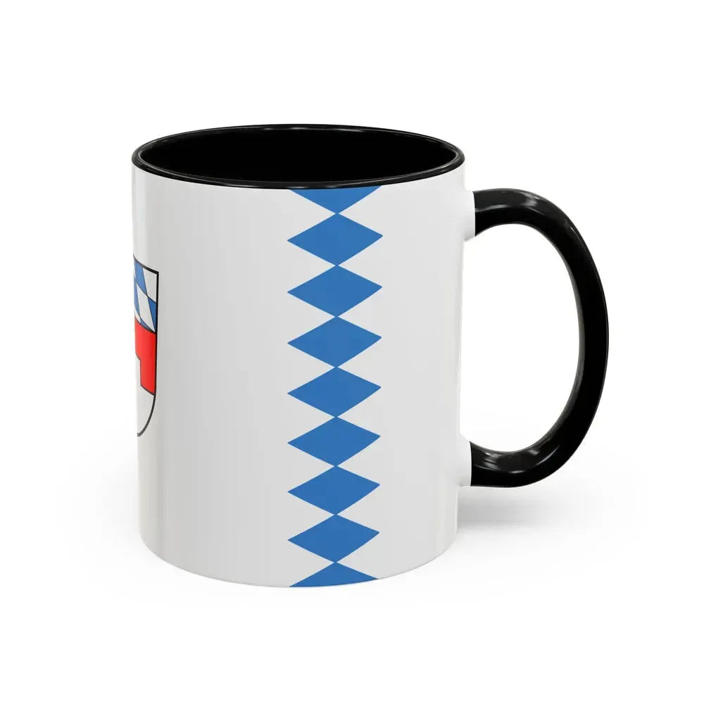 Flag of Landshut Germany - Accent Coffee Mug - Go Mug Yourself
