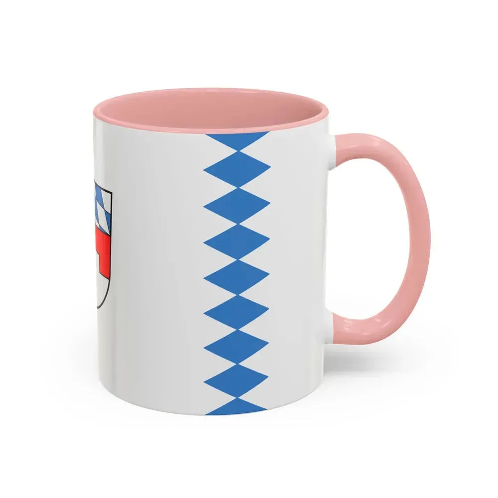Flag of Landshut Germany - Accent Coffee Mug - Go Mug Yourself