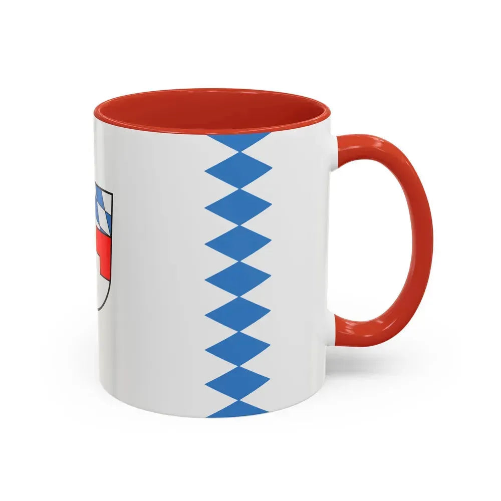 Flag of Landshut Germany - Accent Coffee Mug - Go Mug Yourself