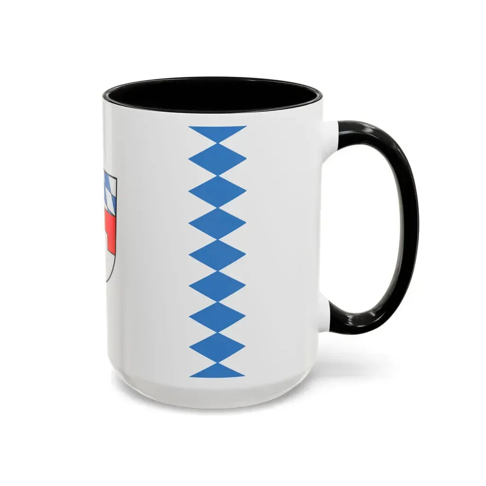 Flag of Landshut Germany - Accent Coffee Mug - Go Mug Yourself