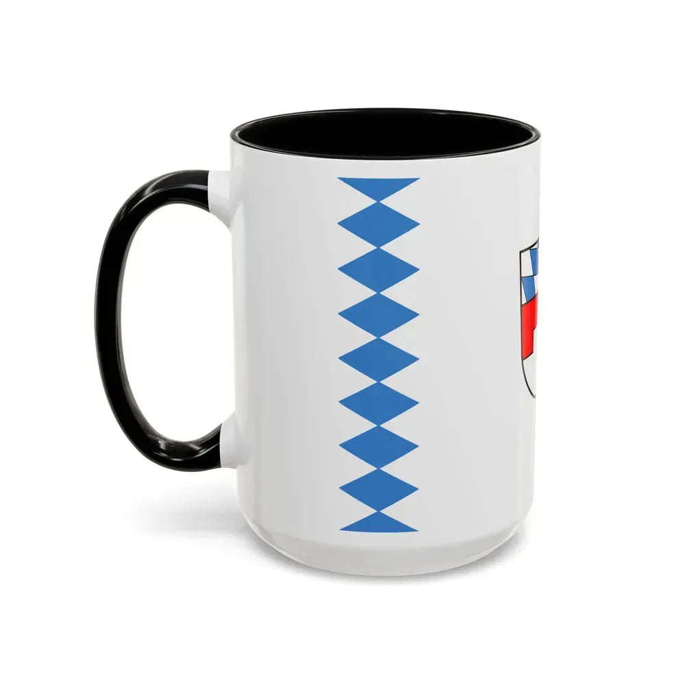 Flag of Landshut Germany - Accent Coffee Mug - Go Mug Yourself