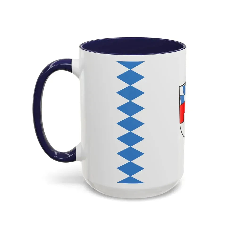 Flag of Landshut Germany - Accent Coffee Mug - Go Mug Yourself