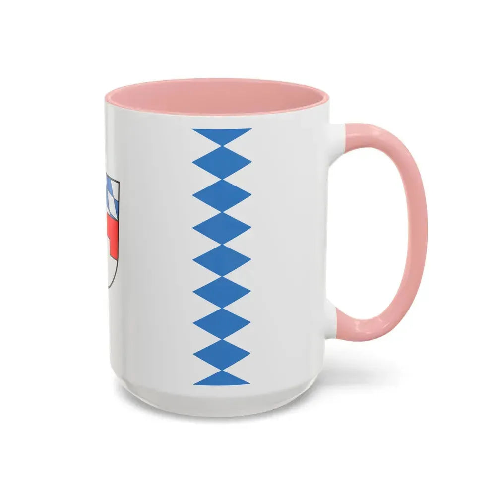 Flag of Landshut Germany - Accent Coffee Mug - Go Mug Yourself