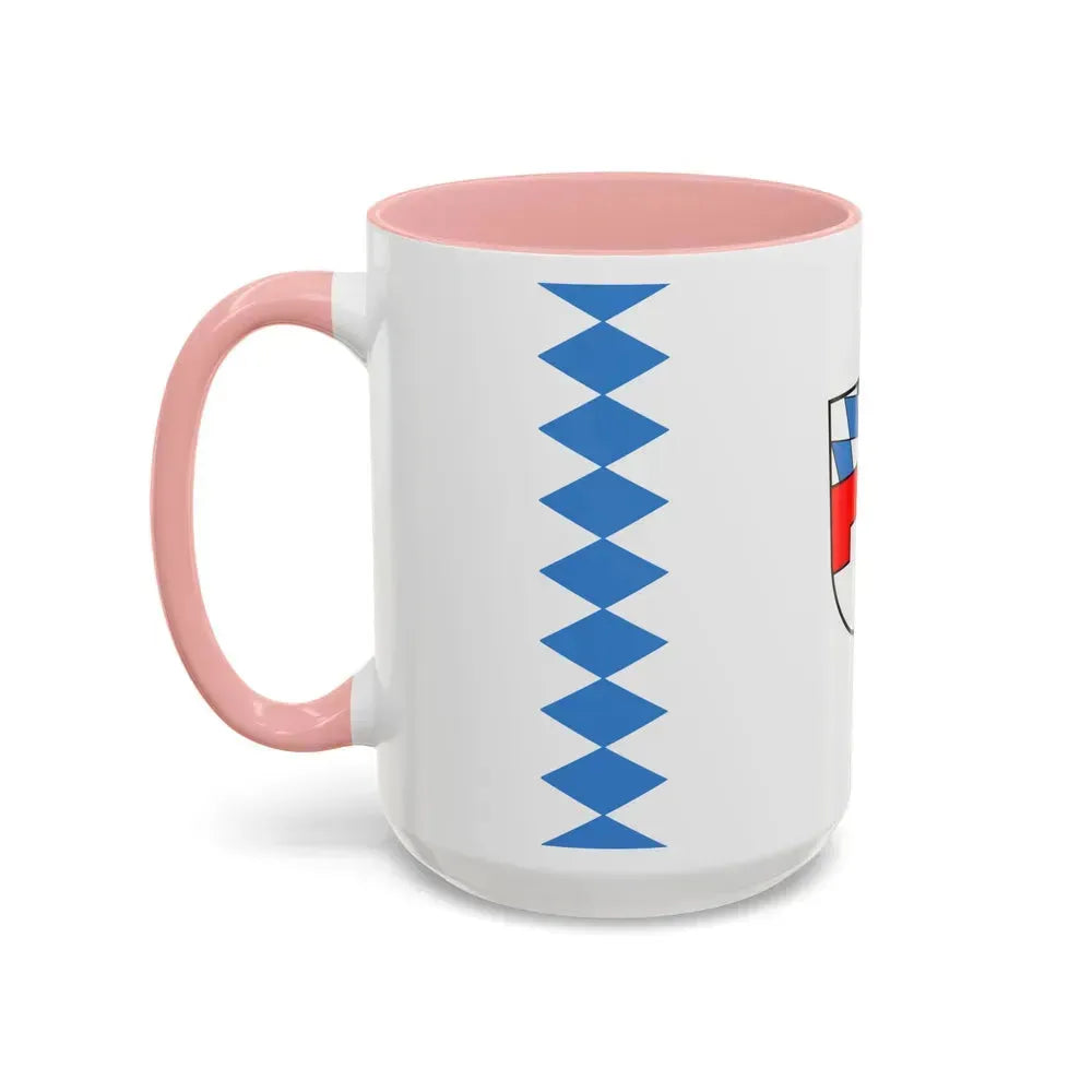 Flag of Landshut Germany - Accent Coffee Mug - Go Mug Yourself