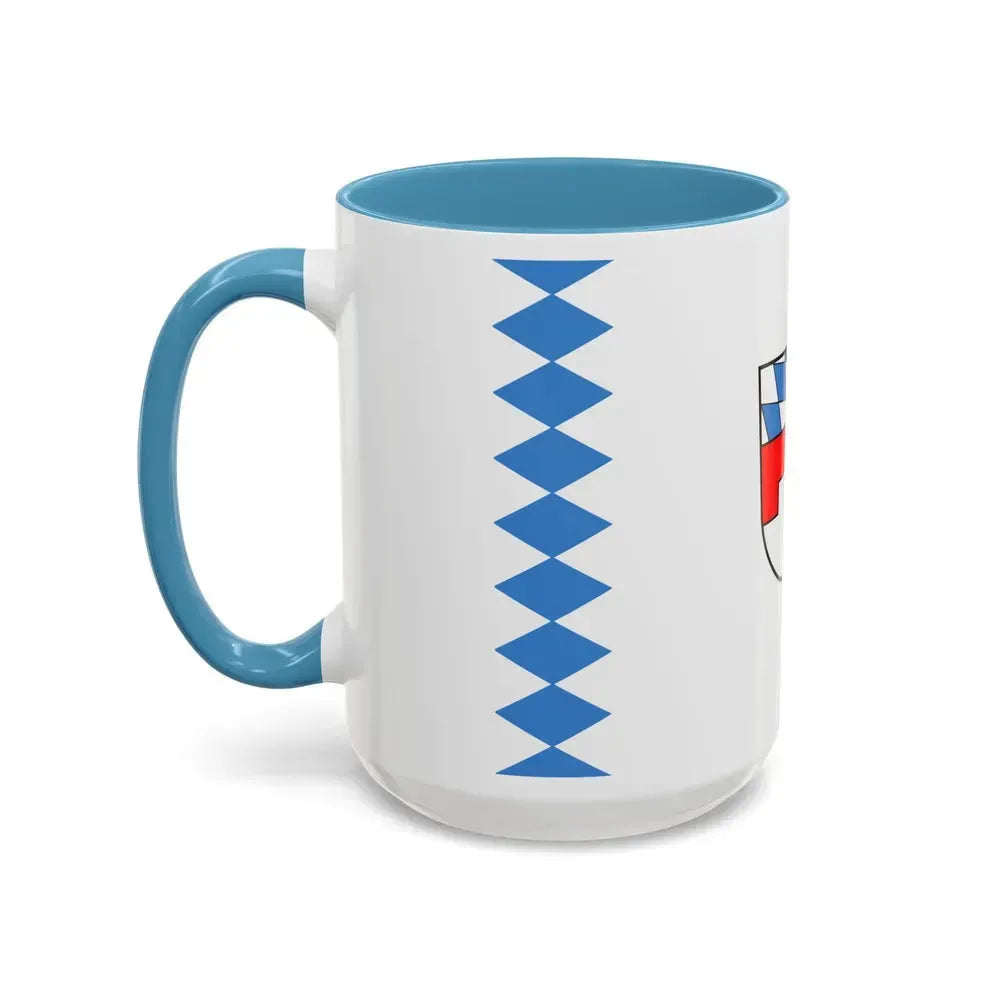 Flag of Landshut Germany - Accent Coffee Mug - Go Mug Yourself