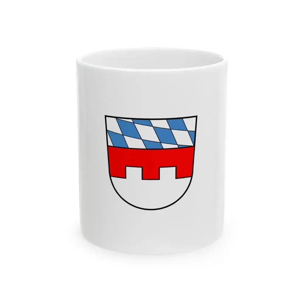 Flag of Landshut Germany - White Coffee Mug 11oz - Go Mug Yourself