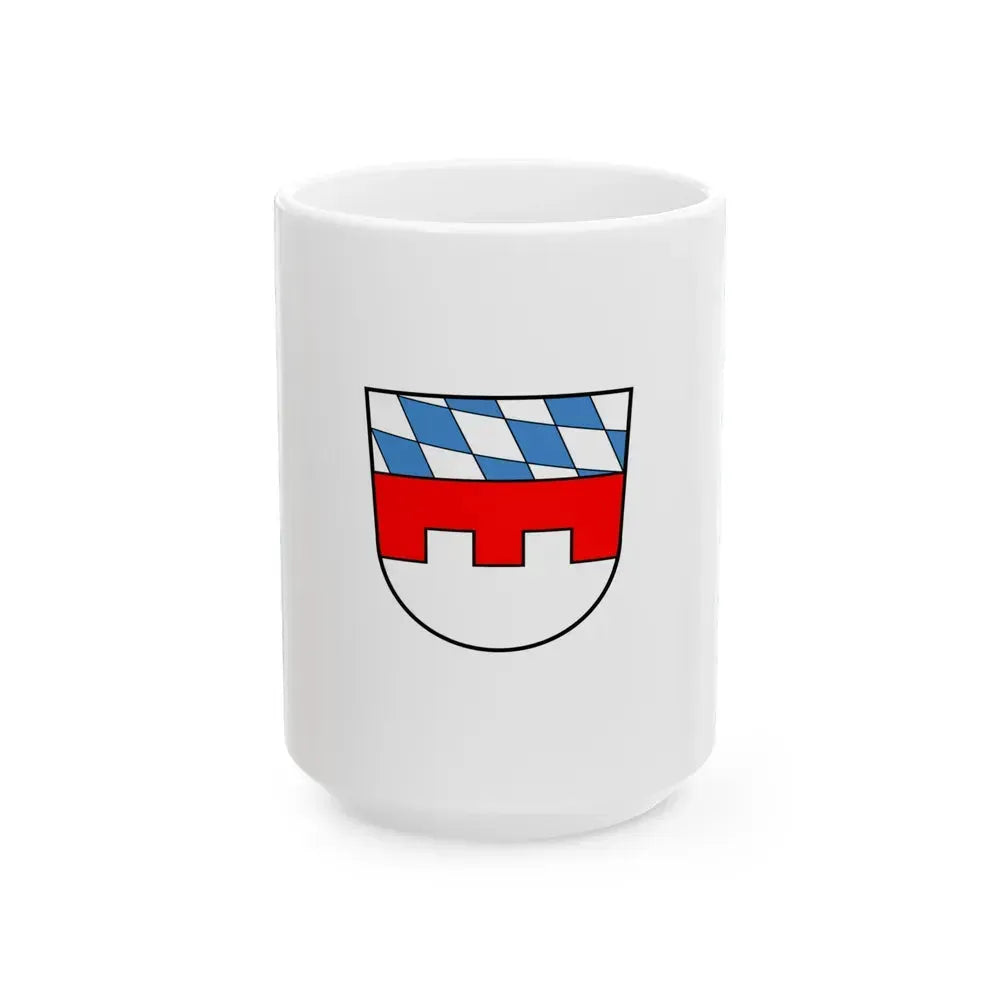 Flag of Landshut Germany - White Coffee Mug 15oz - Go Mug Yourself