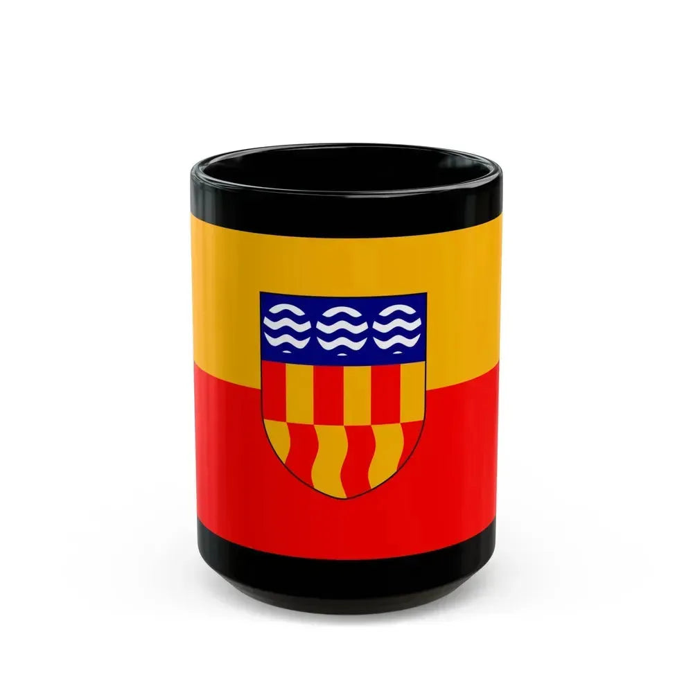 Flag of Langford BC Canada - Black Coffee Mug 15oz - Go Mug Yourself