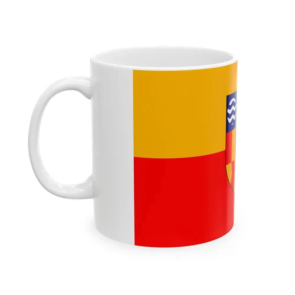 Flag of Langford BC Canada - White Coffee Mug - Go Mug Yourself