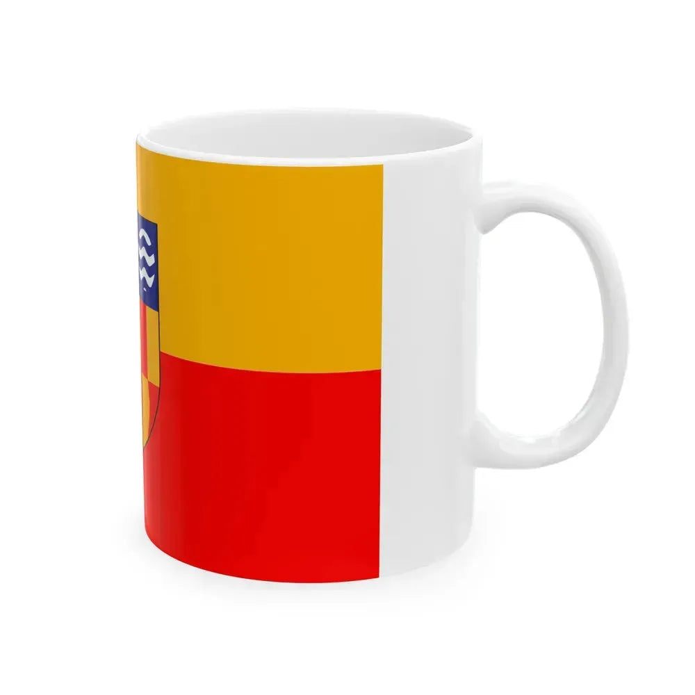 Flag of Langford BC Canada - White Coffee Mug - Go Mug Yourself