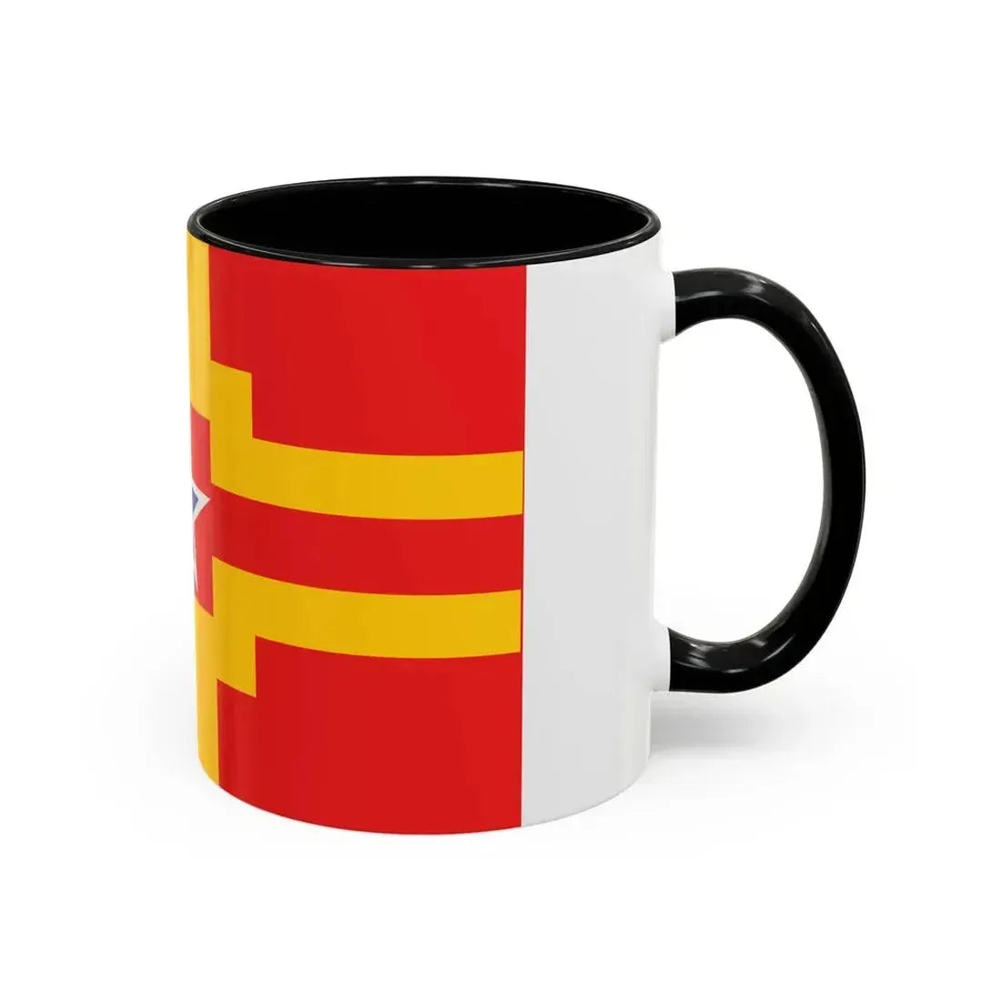 Flag of Langley BC Canada - Accent Coffee Mug - Go Mug Yourself