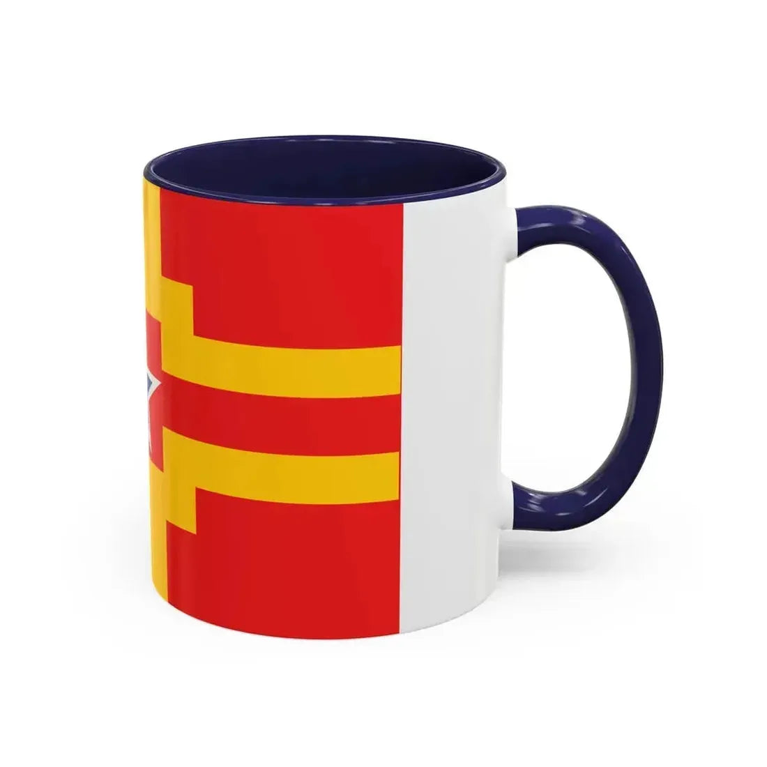 Flag of Langley BC Canada - Accent Coffee Mug - Go Mug Yourself