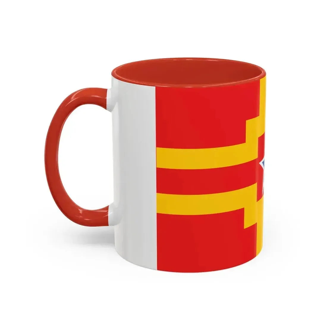 Flag of Langley BC Canada - Accent Coffee Mug - Go Mug Yourself