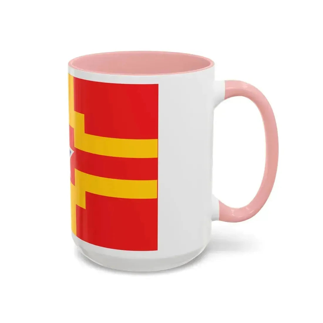 Flag of Langley BC Canada - Accent Coffee Mug - Go Mug Yourself