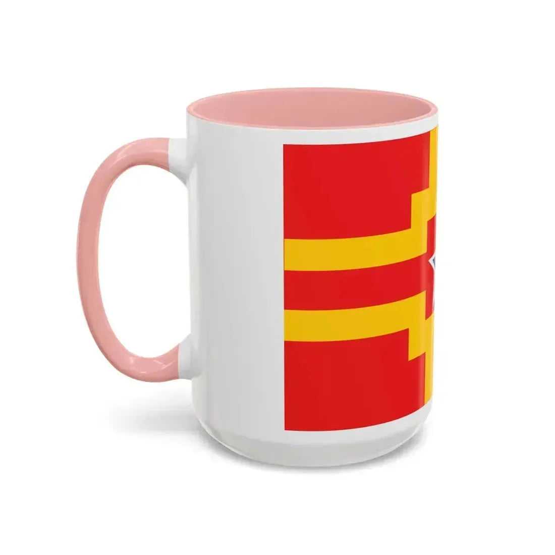 Flag of Langley BC Canada - Accent Coffee Mug - Go Mug Yourself