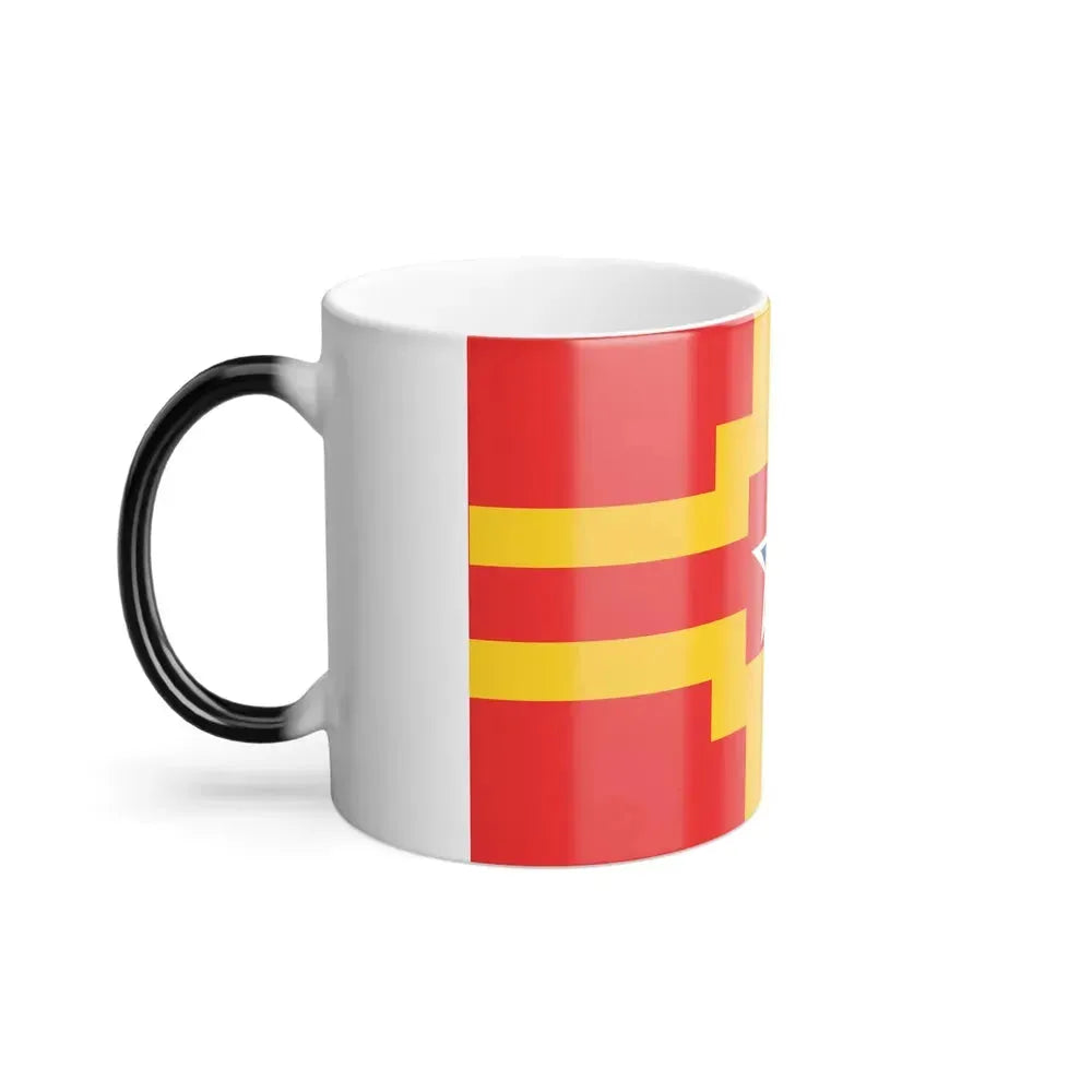 Flag of Langley BC Canada - Color Changing Coffee Mug - Go Mug Yourself