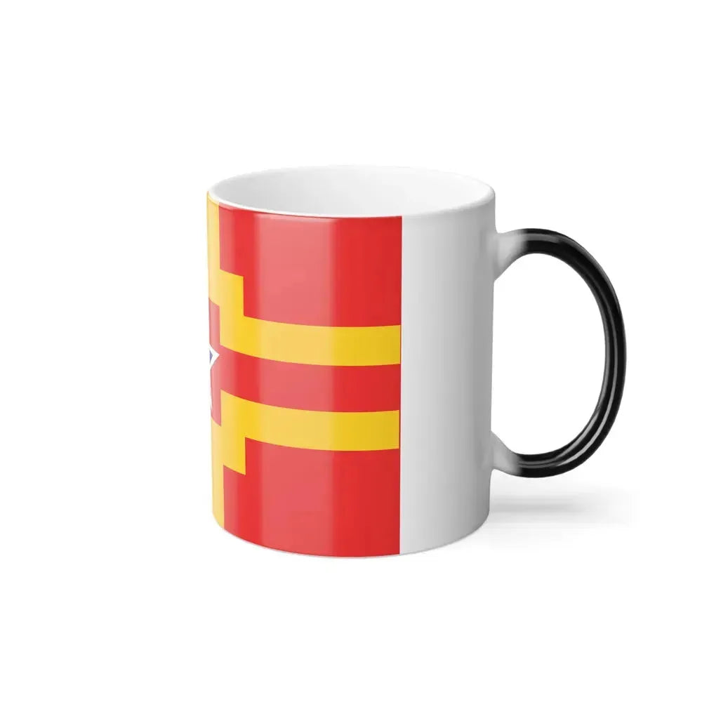 Flag of Langley BC Canada - Color Changing Coffee Mug - Go Mug Yourself