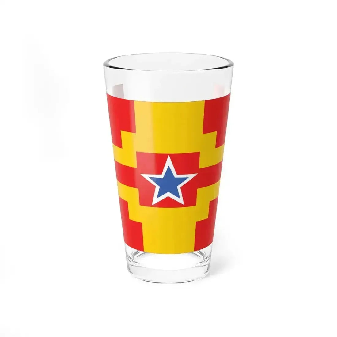 Flag of Langley BC Canada - Pint Glass 16oz 16oz - Go Mug Yourself