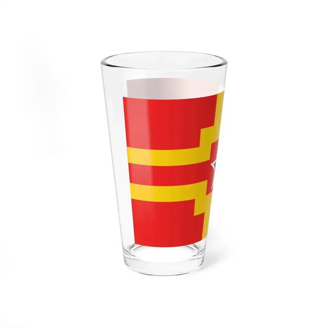 Flag of Langley BC Canada - Pint Glass 16oz - Go Mug Yourself