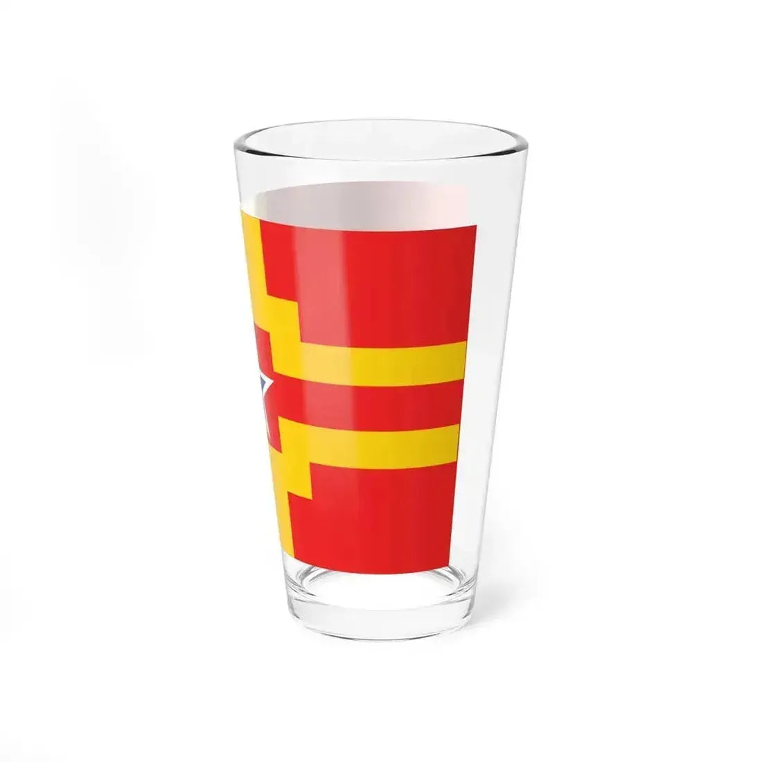 Flag of Langley BC Canada - Pint Glass 16oz - Go Mug Yourself