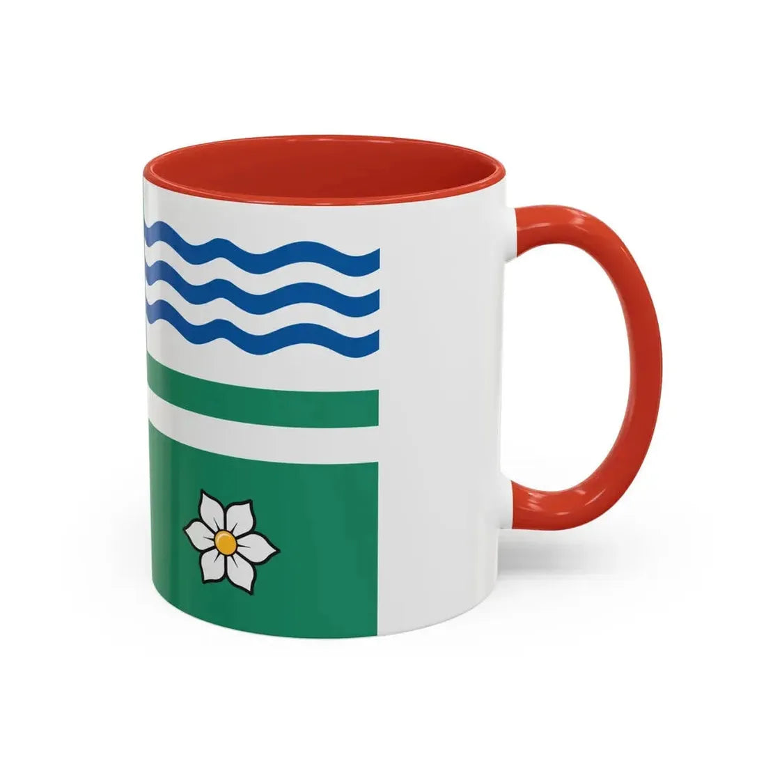 Flag of Langley British Columbia Canada - Accent Coffee Mug - Go Mug Yourself