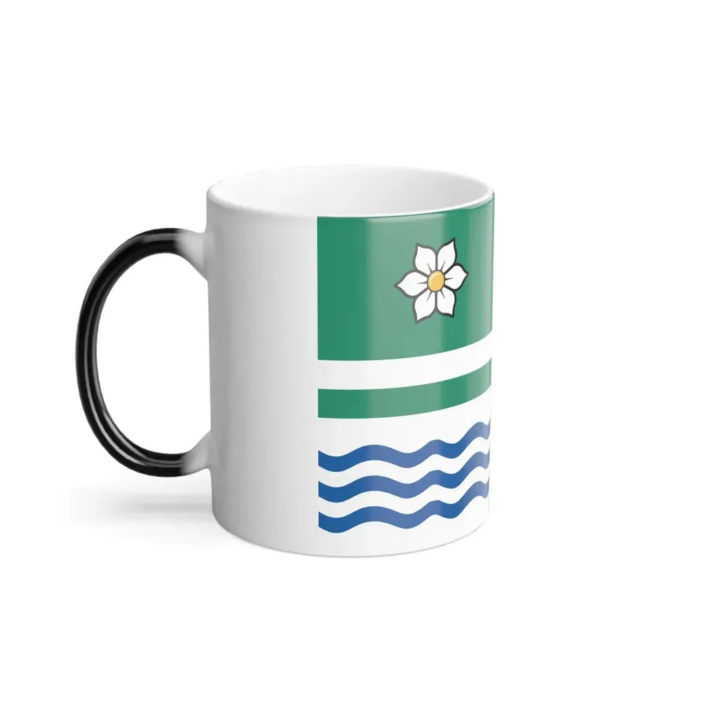 Flag of Langley British Columbia Canada - Color Changing Coffee Mug - Go Mug Yourself