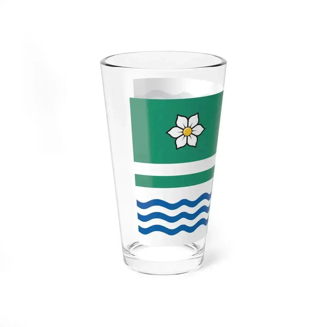 Flag of Langley British Columbia Canada - Pint Glass 16oz - Go Mug Yourself