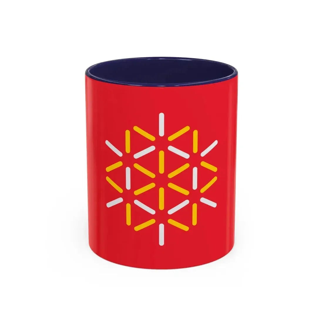 Flag of Languedoc Roussillon France 2 - Accent Coffee Mug 11oz Navy - Go Mug Yourself