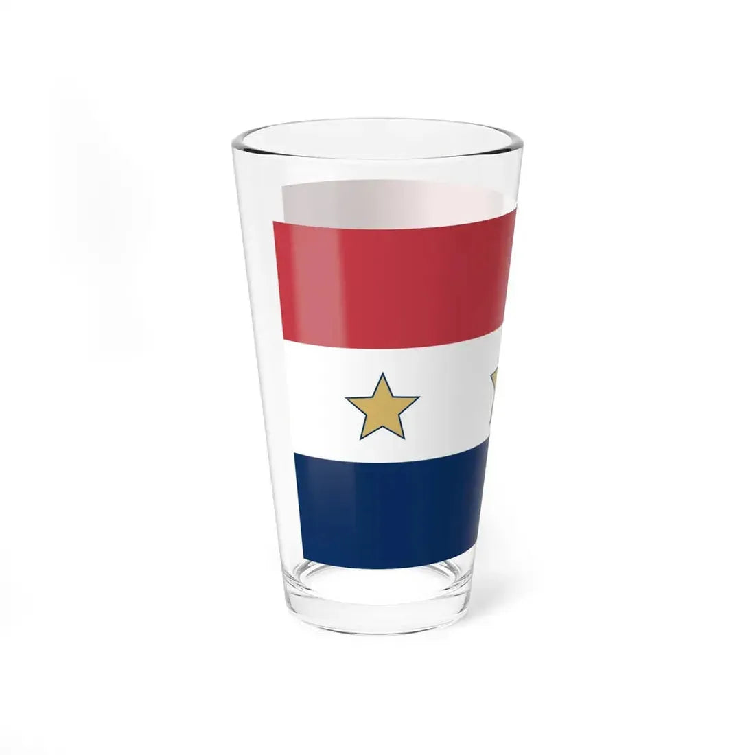 Flag of Lansing Illinois (United States) Pint Glass 16oz - Go Mug Yourself