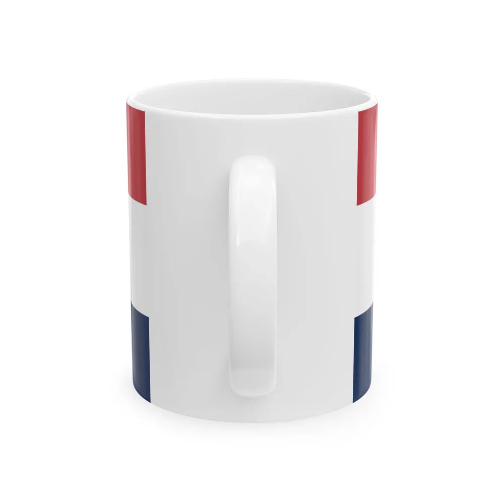 Flag of Lansing Illinois (United States) White Coffee Mug - Go Mug Yourself