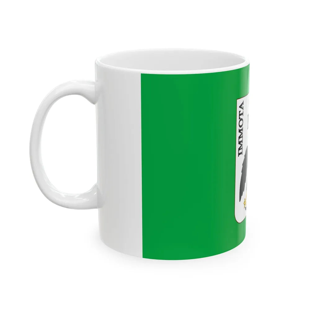 Flag of LAquila (Italy) White Coffee Mug - Go Mug Yourself