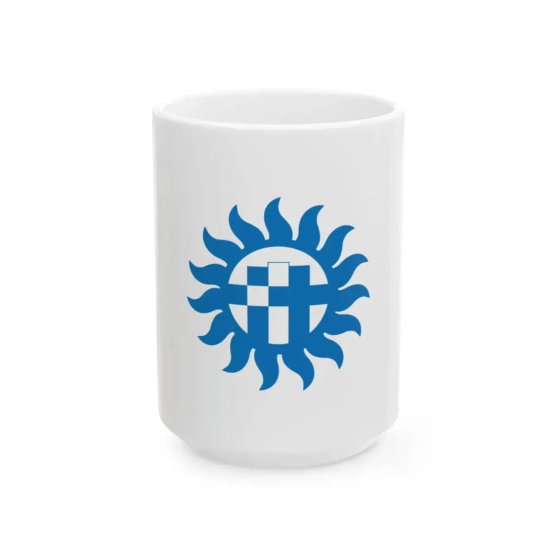 Flag of Las Cruces New Mexico (Mexico) White Coffee Mug 15oz - Go Mug Yourself
