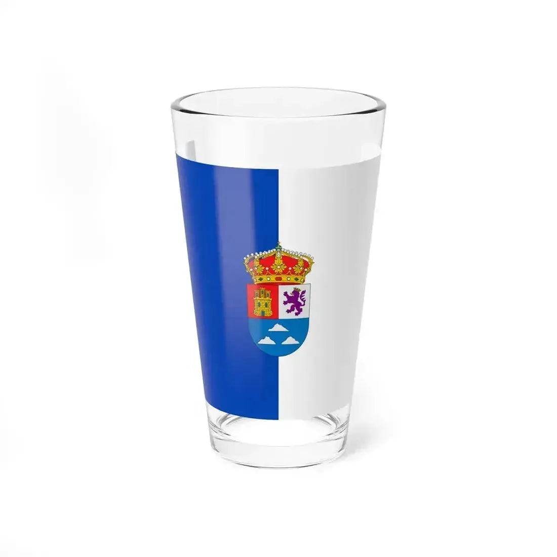Flag of Las Palmas Spain - Pint Glass 16oz 16oz - Go Mug Yourself