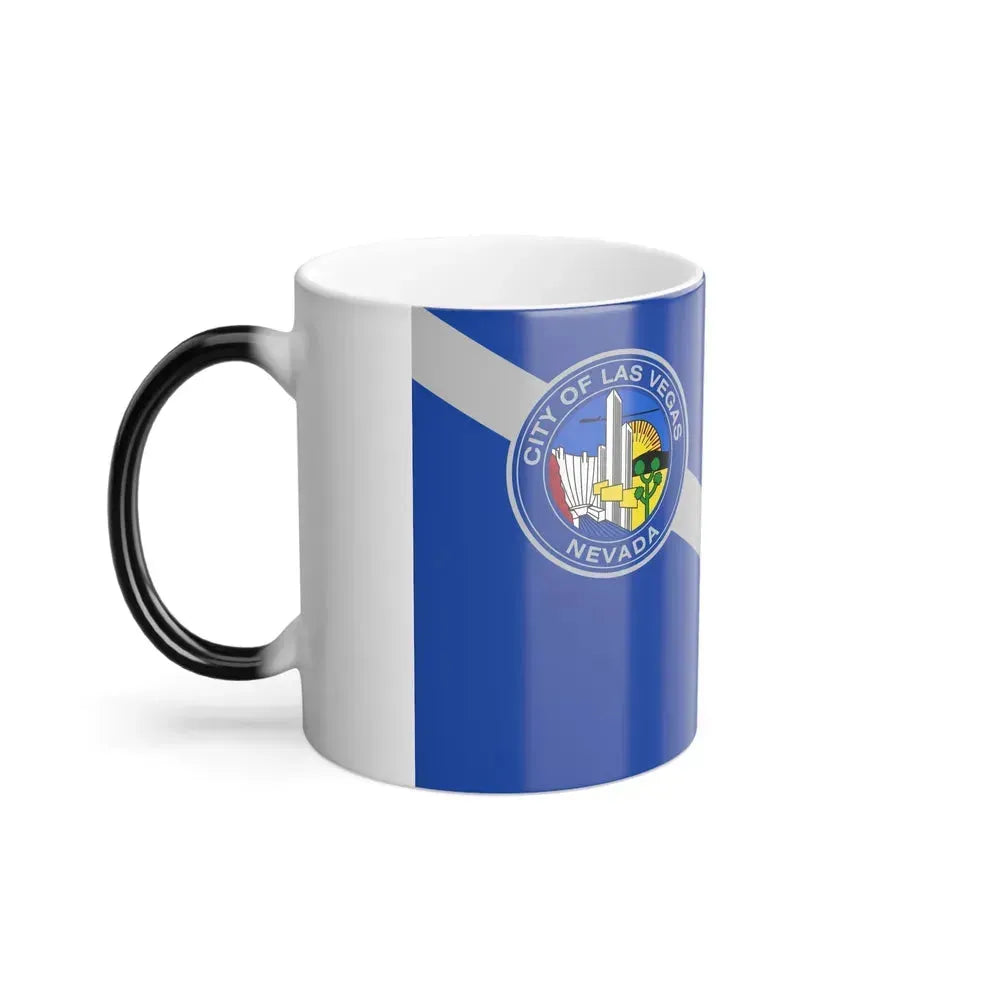 Flag of Las Vegas, Nevada - Color Changing Coffee Mug - Go Mug Yourself