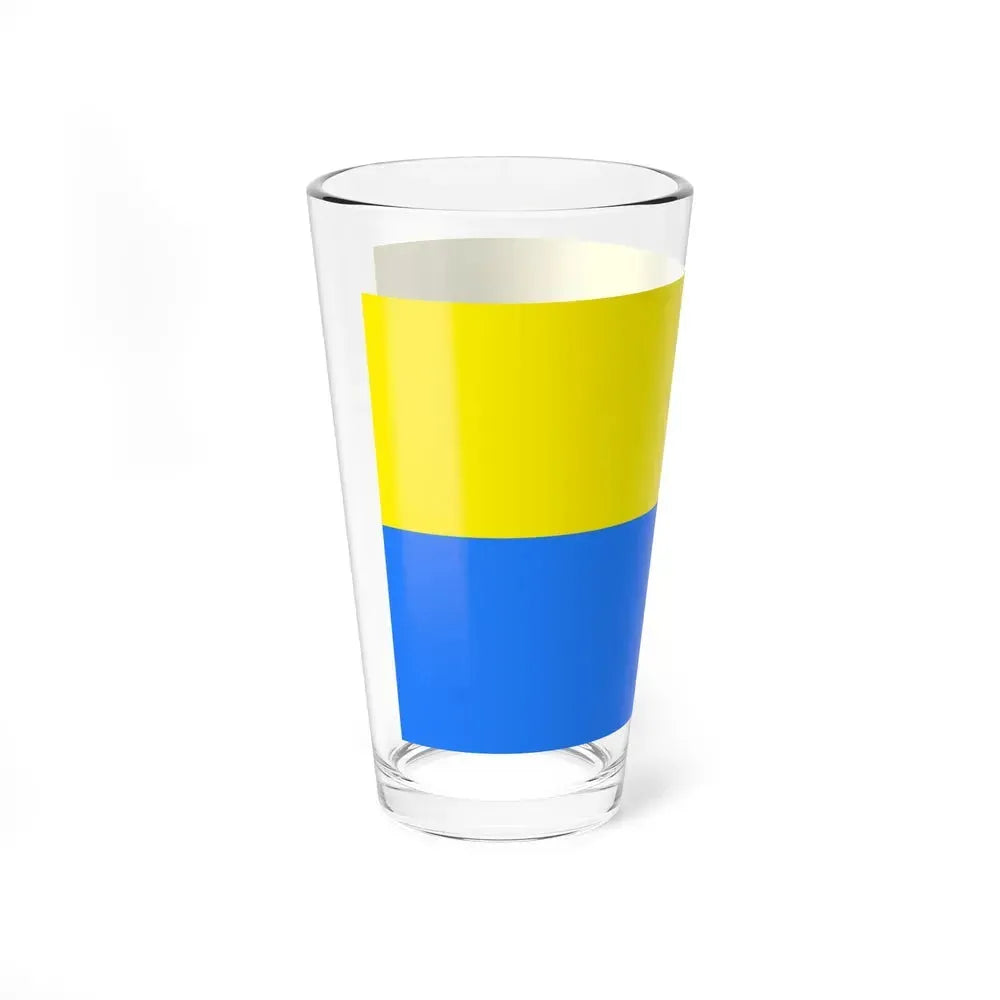 Flag of Latacunga Ecuador - Pint Glass 16oz - Go Mug Yourself
