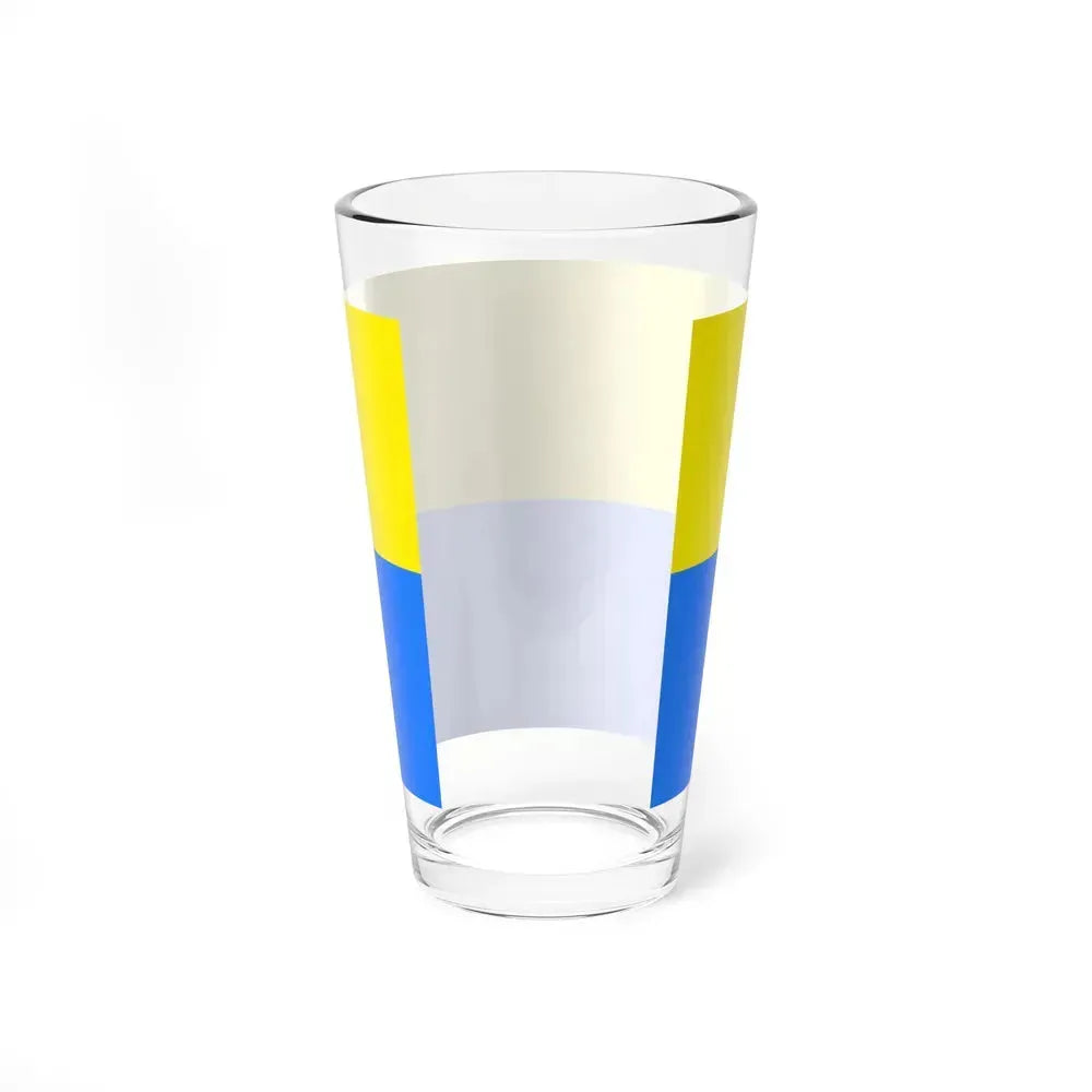 Flag of Latacunga Ecuador - Pint Glass 16oz - Go Mug Yourself