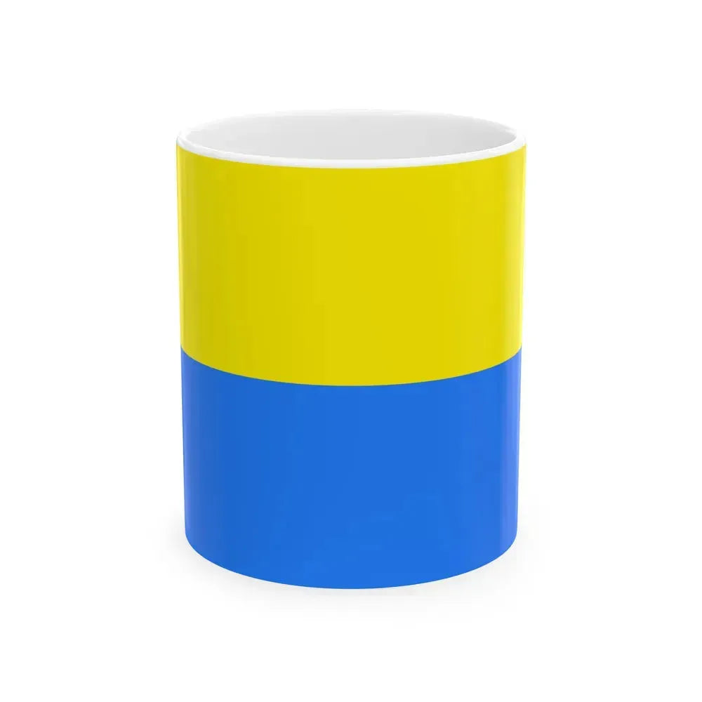 Flag of Latacunga Ecuador - White Coffee Mug 11oz - Go Mug Yourself